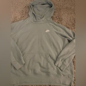 Baby blue nike hoodie